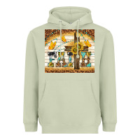Matcha faith with cross Heavyweight Hoodie - TumblerDesignByShophia