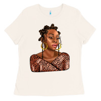 Bone afro woman Ladies Tee - AdoDesignShop