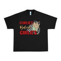 Black curlies before girlies Urban Heavy Tee - MaliasSmallBusiness
