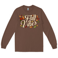 Chestnut fall vibes Long Sleeve Tee - JahusDesignShop