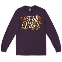 Plum fall vibes Long Sleeve Tee - JahusDesignShop