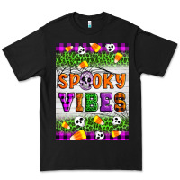 Black Halloween Spooky Vibes Premium Tee - Artiststas
