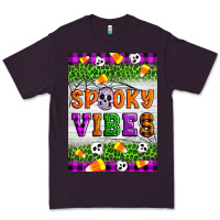 Plum Halloween Spooky Vibes Premium Tee - Artiststas