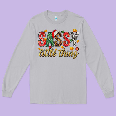 Sassy Litte Thing Long Sleeve Tee Designed By Nancycooperartshop