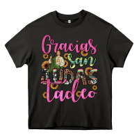 Asphalt gracias san judas tadeo Heavy Core Tee - JahusDesignShop