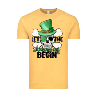 Vintage Mustard let the shenanigans begin Vintage Tee - MaliasSmallBusiness