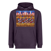 Plum 'merica Heavyweight Hoodie - TumblerDesignByShophia