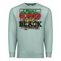 Seafoam young gifted and black Premium Sweatshirt - CowGirlArtShop