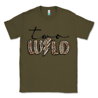 Army Green two wild Classic Tee - MaliasSmallBusiness