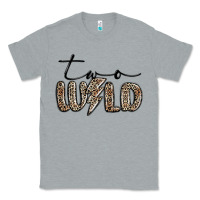 Heather Grey two wild Classic Tee - MaliasSmallBusiness