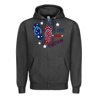 Charcoal Heather Flip Flops and Freedom Zipper Hoodie - Bettercallsaul