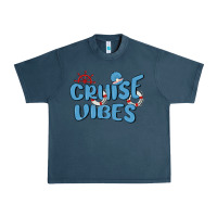 Midnight Navy cruise vibes Urban Heavy Tee - MaliasSmallBusiness