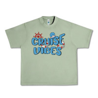 Oil Green cruise vibes Urban Heavy Tee - MaliasSmallBusiness