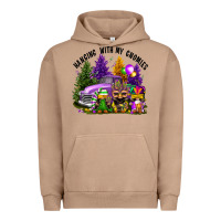 Pigment Burro mardi gras hanging with my gnomies Urban Hoodie - FaDigitalArtStudio
