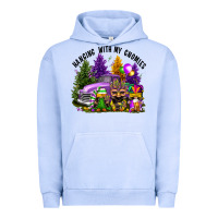 Pigment Grape Ice mardi gras hanging with my gnomies Urban Hoodie - FaDigitalArtStudio
