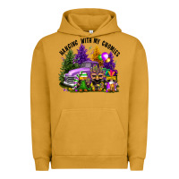 Pigment Peanut Butter mardi gras hanging with my gnomies Urban Hoodie - FaDigitalArtStudio