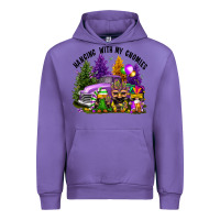 Mardi Gras Hanging With My Gnomies Urban Hoodie | Teevron
