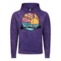 Cloud Purple sunkissed Vintage Hoodie - MaliasSmallBusiness