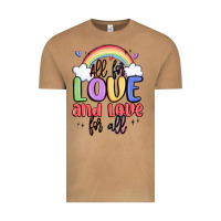 All For Love And Love For All Vintage Tee | Teevron