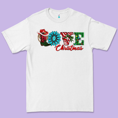 Love Christmas Premium Tee Designed By Adodesignshop