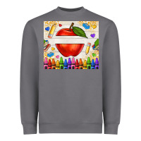 Storm custom teacher name apple Heavyweight Sweatshirt - NancyCooperArtShop