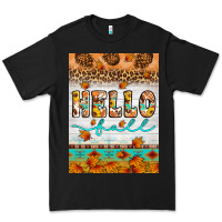 Black Hello fall Premium Tee - Artiststas