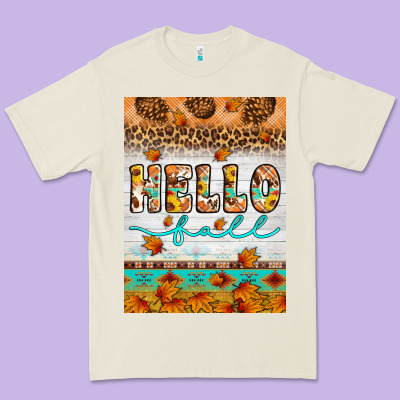 Hello Fall Premium Tee Designed By Artiststas