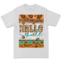 Dove Grey Hello fall Premium Tee - Artiststas