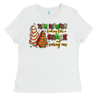 White torn between looking like a snack and eating one Ladies Tee - AdoDesignShop