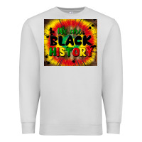 Dove Grey we are black history Premium Sweatshirt - CowGirlArtShop