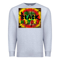 Heather Grey we are black history Premium Sweatshirt - CowGirlArtShop