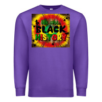 Purple we are black history Premium Sweatshirt - CowGirlArtShop