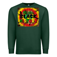 Sports Green we are black history Premium Sweatshirt - CowGirlArtShop