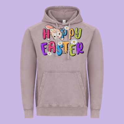 Easter Vintage Hoodie Designed By Maliassmallbusiness