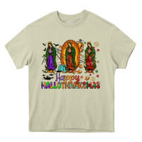 Mossy our lady of guadalupe happy hallothanksmas Heavy Core Tee - JahusDesignShop