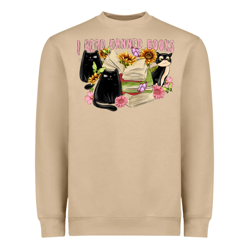 ı Read Banned Books Heavyweight Sweatshirt by MaliasSmallBusiness | Teevron