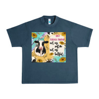 Midnight Navy not today heifer Urban Heavy Tee - MaliasSmallBusiness