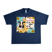 Navy not today heifer Urban Heavy Tee - MaliasSmallBusiness