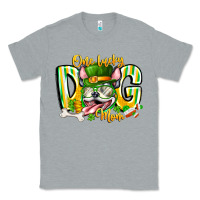 Heather Grey st patricks day dog mom Classic Tee - CowhideDigitalArt