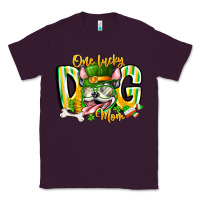 Plum st patricks day dog mom Classic Tee - CowhideDigitalArt