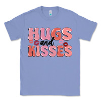 Colony Blue hugs and kisses Classic Tee - MaliasSmallBusiness