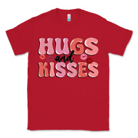 Red hugs and kisses Classic Tee - MaliasSmallBusiness