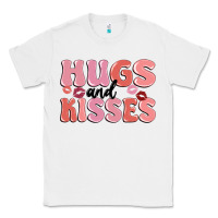 White hugs and kisses Classic Tee - MaliasSmallBusiness