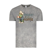 Cloud Rock froggy before coffee Vintage Tee - MaliasSmallBusiness