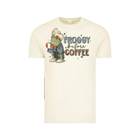 Vintage Arctic froggy before coffee Vintage Tee - MaliasSmallBusiness