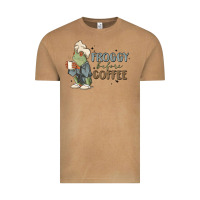 Vintage Camel froggy before coffee Vintage Tee - MaliasSmallBusiness