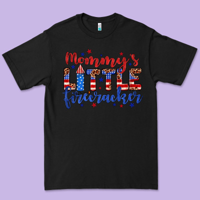 Mommy’s Little Firecracker Premium Tee Designed By Jahusdesignshop