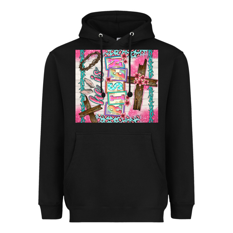 He Is Risen Heavyweight Hoodie by TumblerDesignByShophia | Teevron