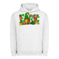 Pigment Lunar Rock Western Luck With Gnome And Beer Urban Hoodie - BundleAndBundleShop