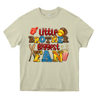 Mossy little brother biggest fan Heavy Core Tee - AdoDesignShop